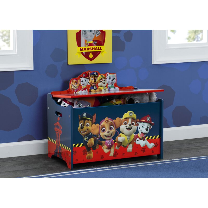 Delta Children Paw patrol toy and storage cheapest bin